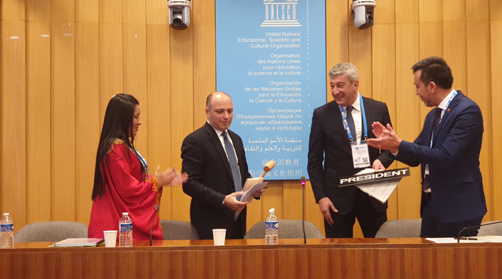 Event dedicated to the transfer of NAM chairmanship to Azerbaijan was held in Paris at the UNESCO Chapter of the Movement