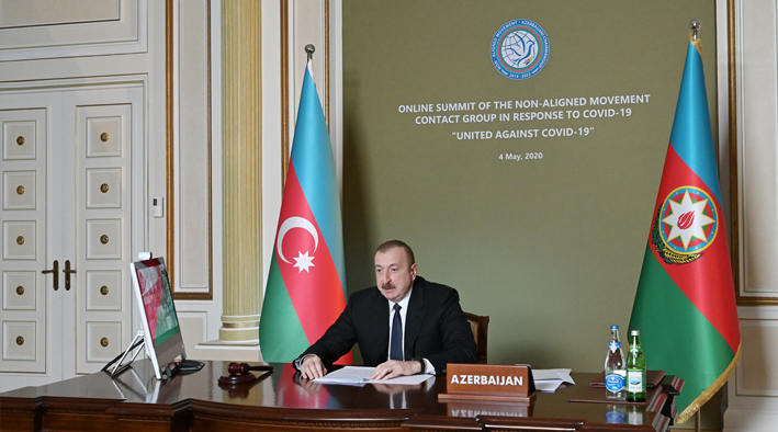 Azerbaijan hosted Online Summit level Meeting of the Non-Aligned Movement (NAM) Contact Group in response to COVID-19