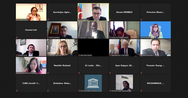 Online plenary meeting of the Non-Aligned Movement UNESCO Chapter was held on 30 March 2021